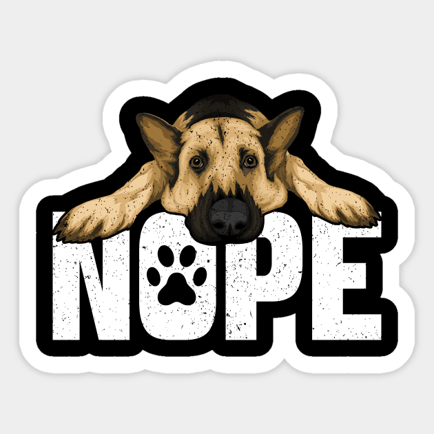 Lazy german shepherd discount